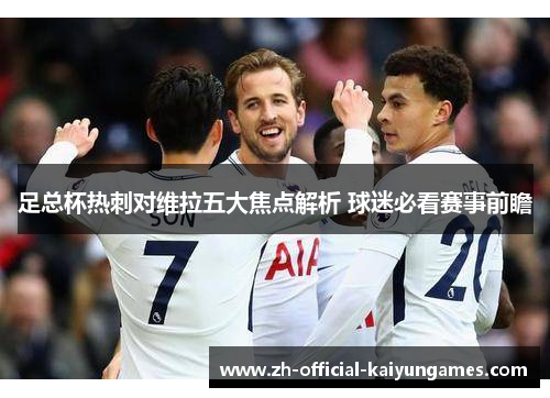 足总杯热刺对维拉五大焦点解析 球迷必看赛事前瞻 足总杯热刺对维拉五大焦点解析 球迷必看赛事前瞻